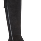 Anne Klein Women's Alanna Fabric Almond Toe Mid-Calf FashionBrown Size 8 WC