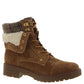 Tommy Hilfiger Women's Dyan Fabric Round Toe Ankle Fashion Boots Brown- Size 9 M