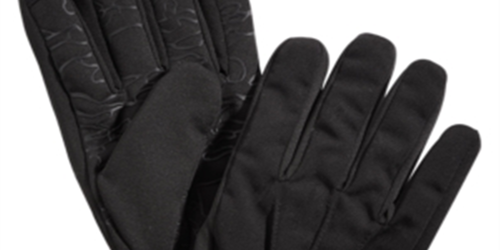 Polo Ralph Lauren Men's Winter Gloves Black Soft Shell Touch Black Size XL