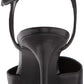 Nine West Women's Elisabeti Leather Ankle Strap Pumps Black Size 8 M