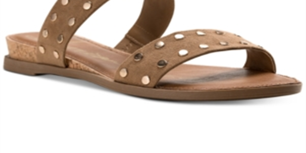 American Rag Women's Easten Slide Sandals Brown Size 6.5 M