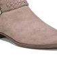 LifeStride Women's Adriana Bootie Ankle Boots BrownSize 7.5 W