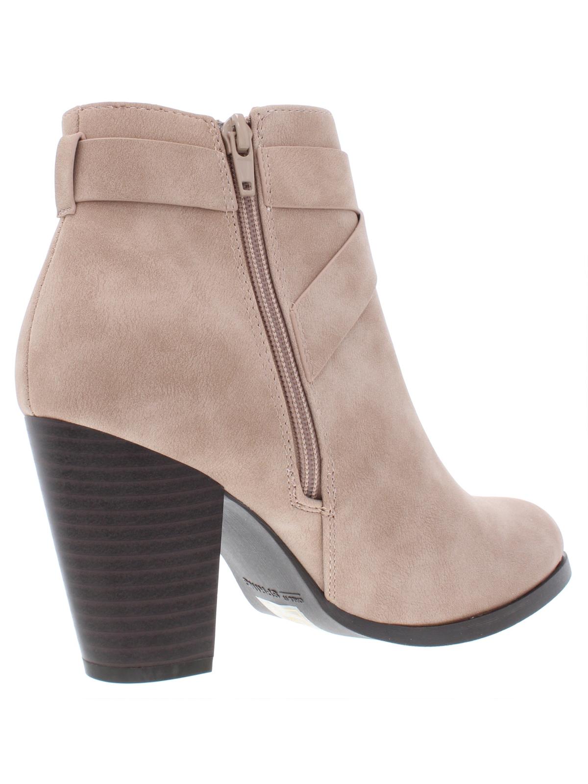 Call It Spring Women's Tecia Buckle Ankle Boots Brown Size 11 B
