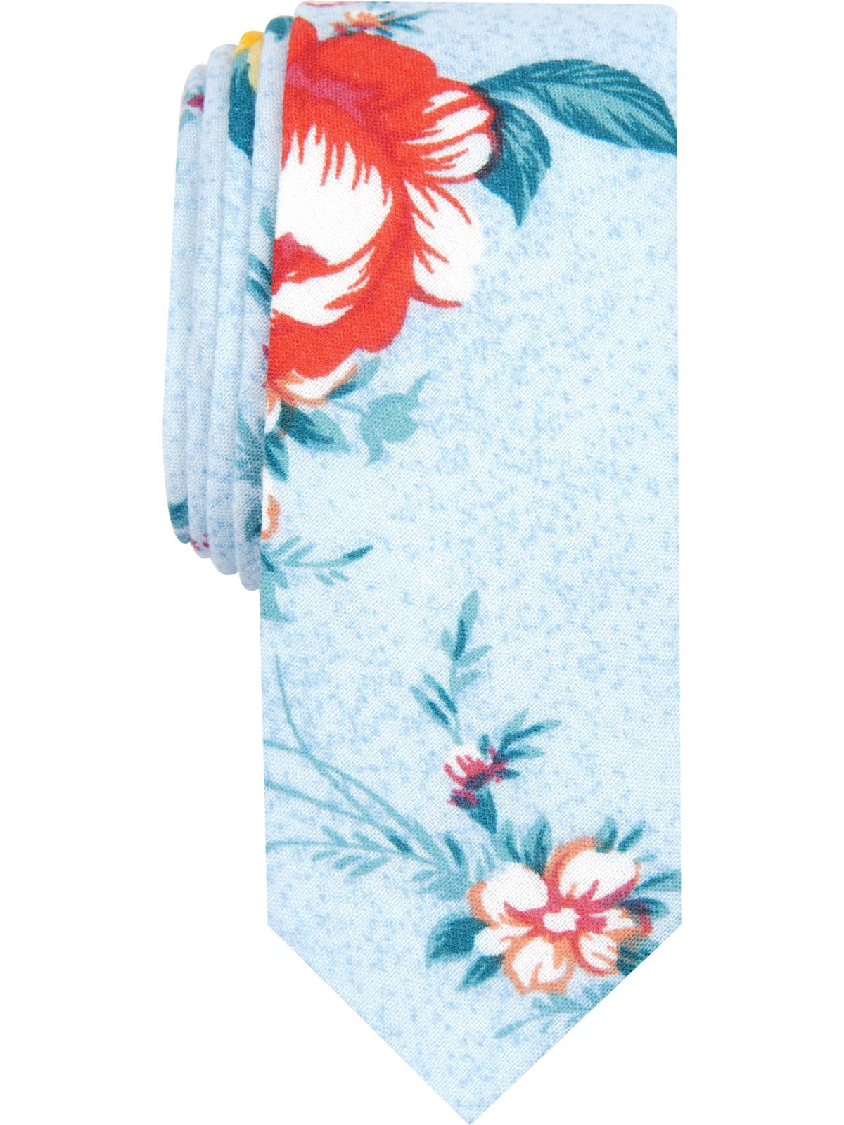 Penguin by Munsingwear पुरुषों का मैरिनो फ्लोरल प्रोफेशनल नेक टाई नीला एक आकार