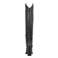 Guess Women's Mileena Western Dress Boots Black Size 6 M