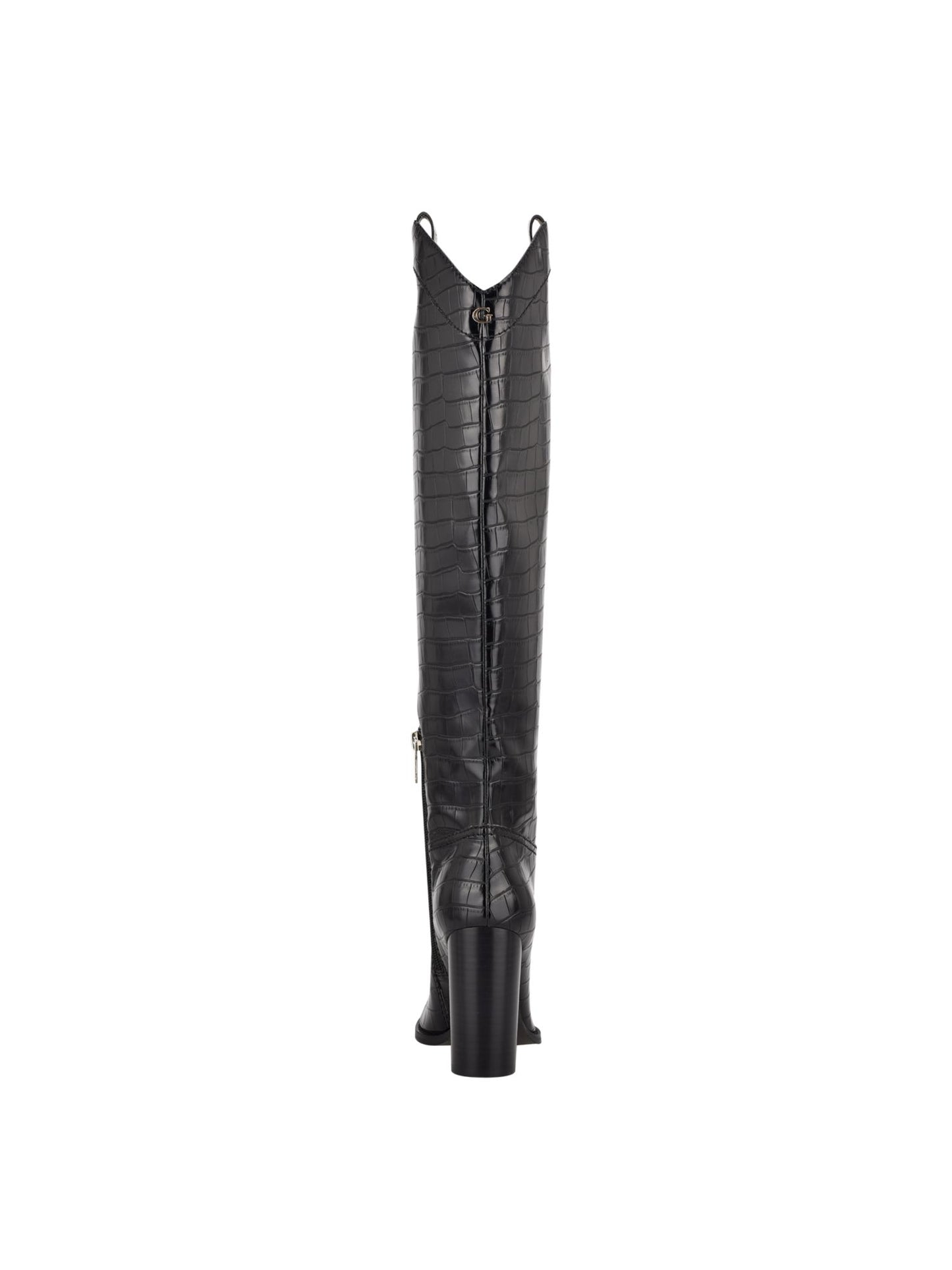 Guess Women's Mileena Western Dress Boots Black Size 6 M