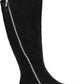 Journee Collection Women's Kerin Wide Calf Boot Black Size 7