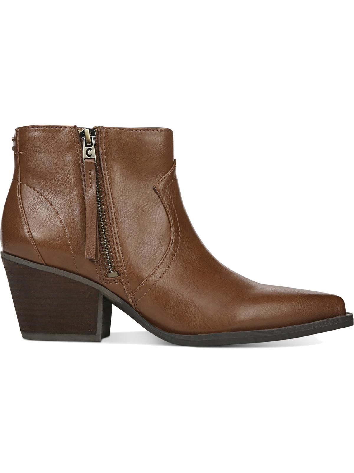 Circus By Sam Edelman Women's Shoes Whistler Pointed Toe Ankle Fashion Boots Brown Size 10 M