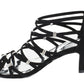 Easy Street Women's Nightingale Sandal Black Size 12 M