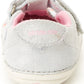 Stride Rite Girl's Mary Janes Floral Tonia T-Strap Shoe Silver Size 3 W