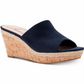 American Rag Women's Shira Peep Toe Special Occasion Platform Sandals Blue Size 8 M