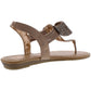 Material Girl Women's Seana Fabric Open Toe Special Occasion Slingback Sandals Brown Size 6 M