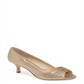 Nina Women's Chezare Open Toe Pump Brown Size 9.5 M