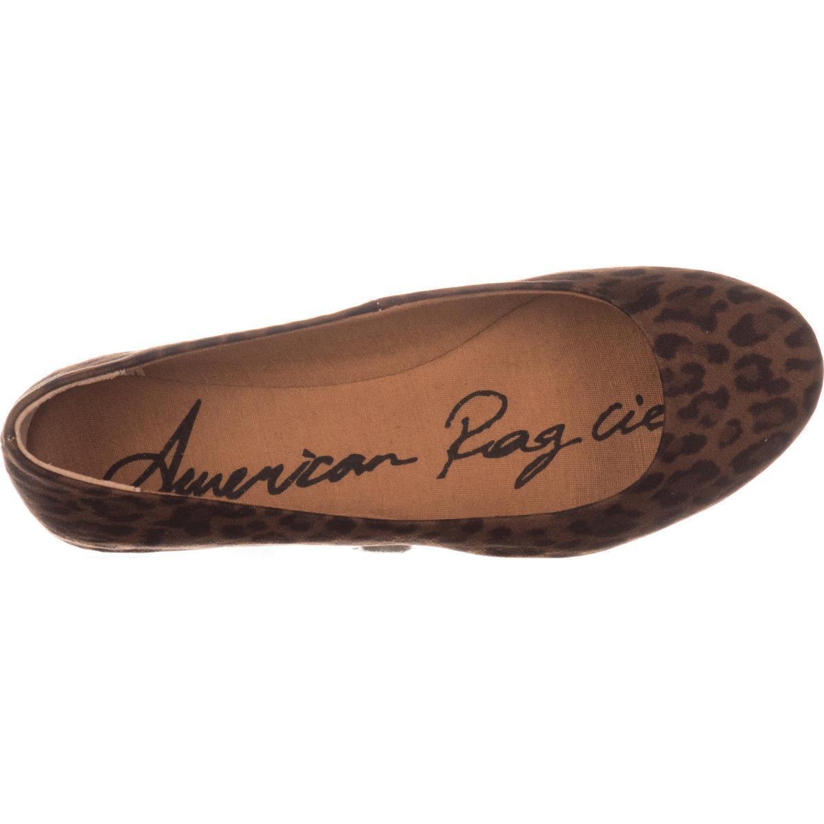 American Rag Women's Ellie Casual Round Toe Ballet Flats Brown Size 7.5 M