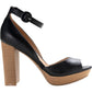 American Rag Women's Reeta Block Heel Platform Sandals Black Size 9.5M