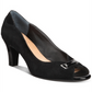 Giani Bernini Women's Vallay Leather Closed Toe Mary Jane Pumps Black Size 8 M