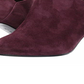 Bandolino Women's Dawn Leather Almond Toe Ankle Fashion Boots Red Size 9 M