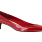 Easy Street Women's  Pointe -Red  Size 10 WW