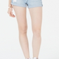 Dollhouse Juniors' Cuffed Denim Shortalls  Blue Size 15