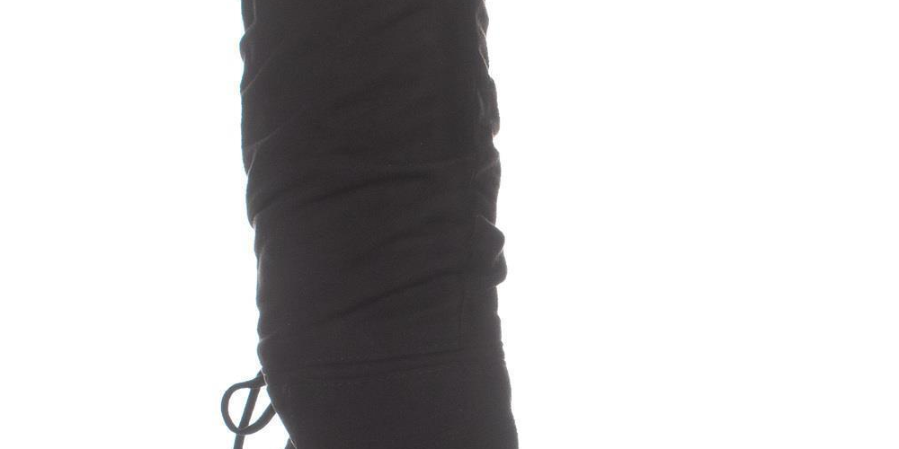 Zigi Soho Women's Jeenie Fabric Pointed Toe Mid Calf Fashion Boots Black Size 7 M