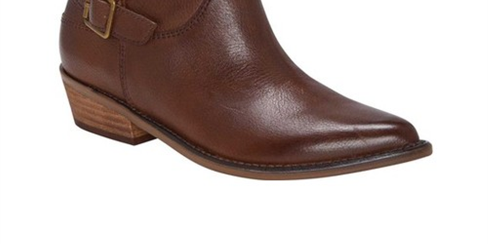 Lucky Brand Women's Caelyn Bootie Brown Size 8.5 M