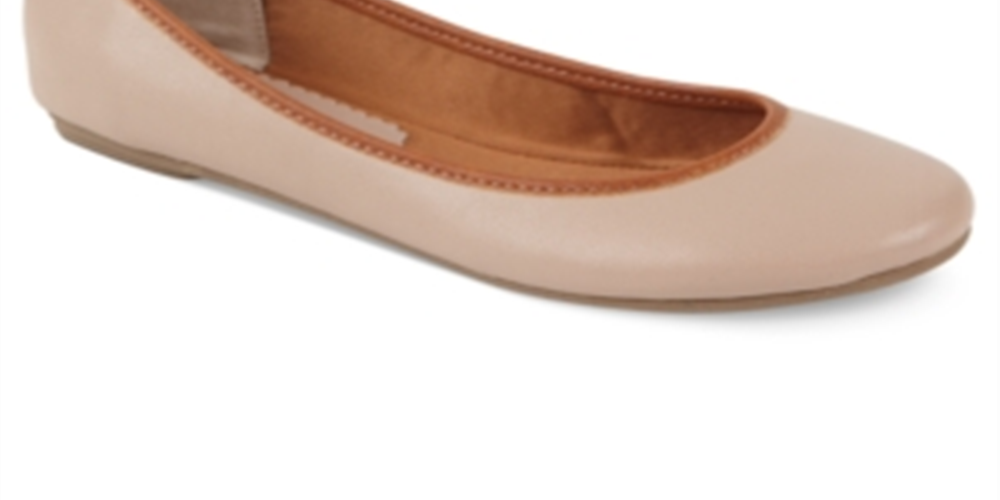 American Rag Women's Cellia Metallic Distressed Ballet Flats -Brown Size 5 M