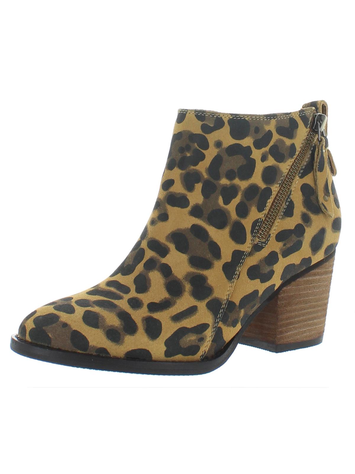 Aqua College Women's Nancy Suede Waterproof Booties Brown Size 8 M
