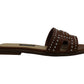 Nine West Women's Genesia in Nat Shoes Brown Size 5.5 M