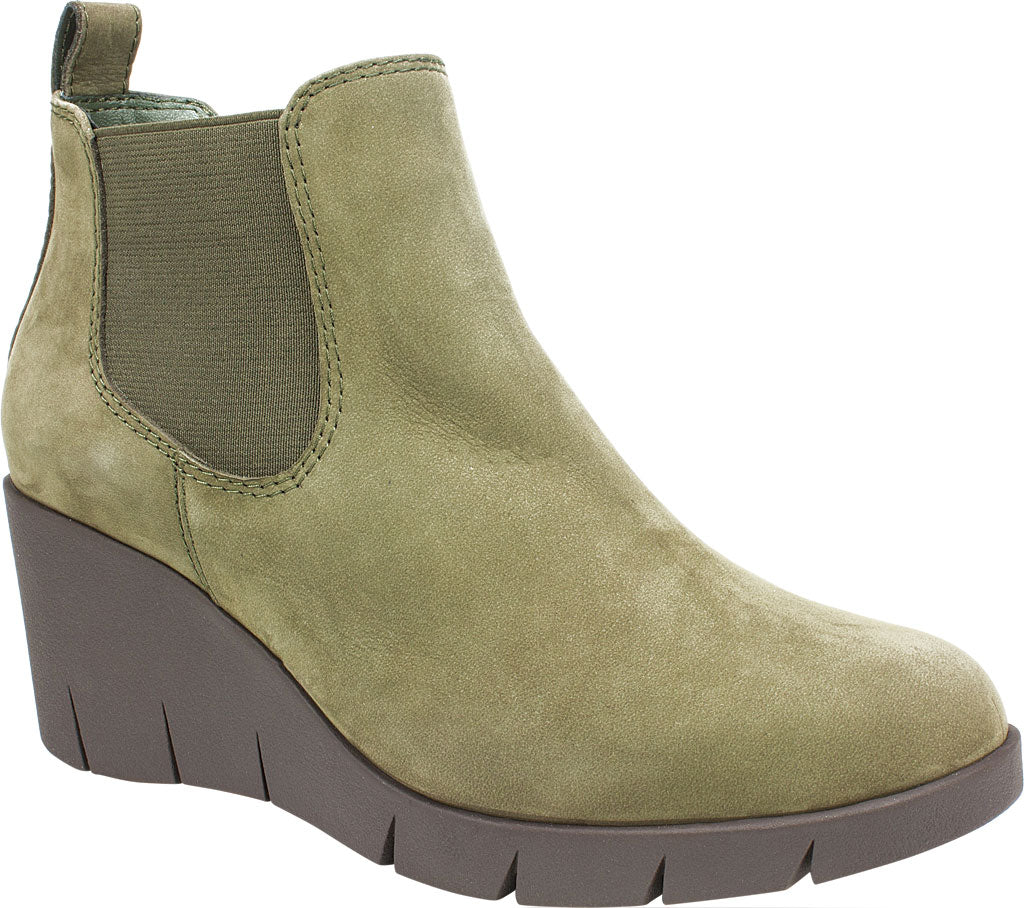 White Mountain Women's Percy Wedge Chelsea Boot Green Size 11 M