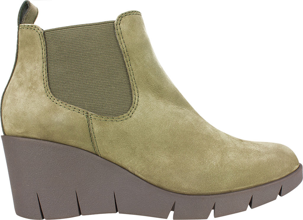 White Mountain Women's Percy Wedge Chelsea Boot Green Size 11 M