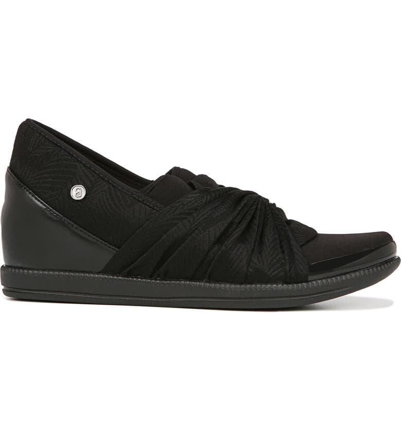 Bzees Women's Slip on Shoes Black Size 7 M