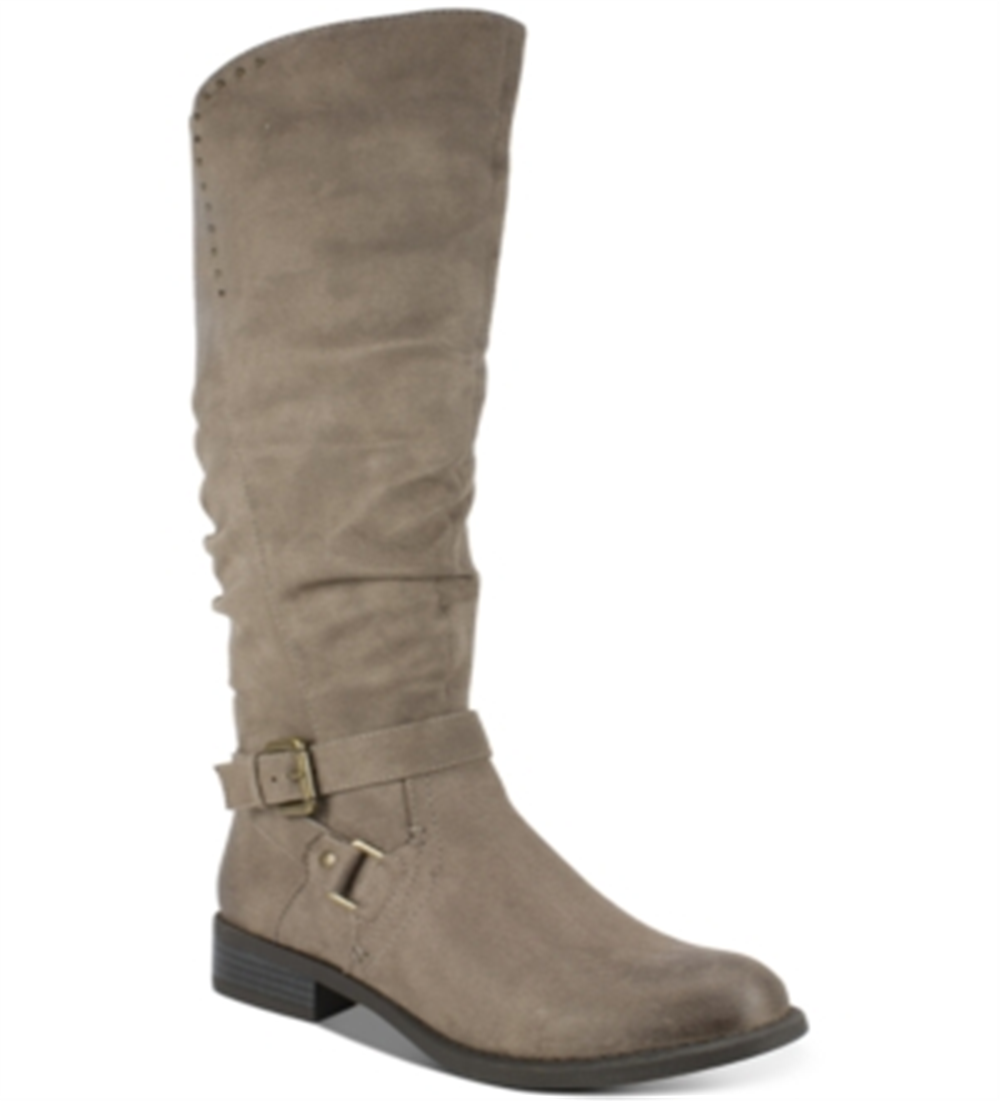 White Mountain Women's Liona Tall Knee High Boot Brown Size 6.5 M