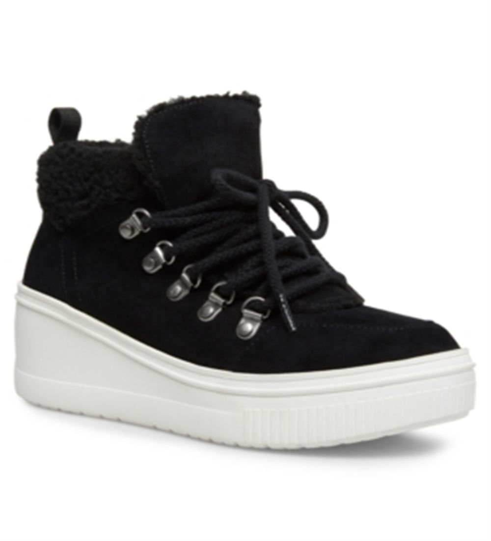 Madden Girl Women's Terra Hiker Sneakers Black Size 6.5 M