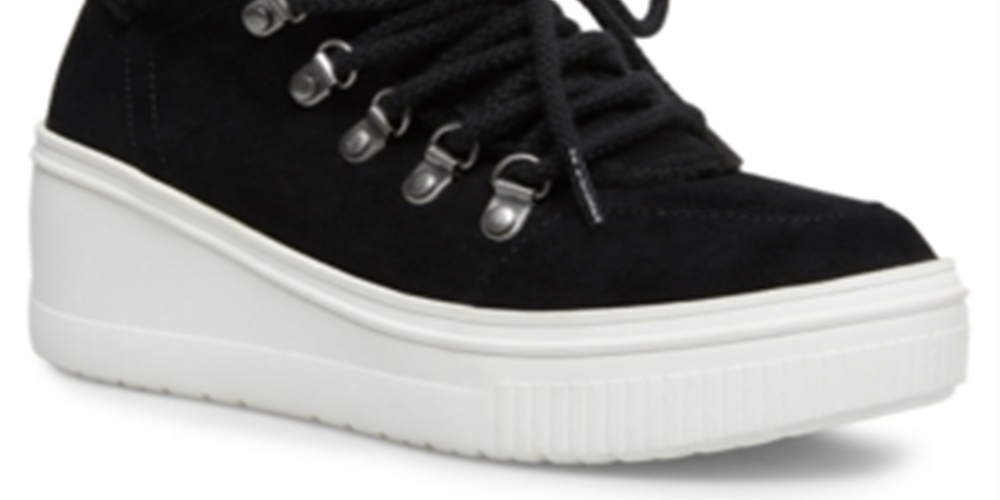 Madden Girl Women's Terra Hiker Sneakers Black Size 6.5 M