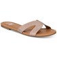 Material Girl Women's Macelina Open Toe Casual Slide Sandals Pink Size 7 M