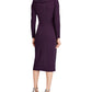 Ralph Lauren Women's Special Occasion Surplice Dress Purple Size 10 Petite