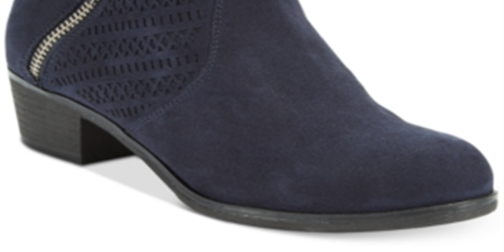 अमेरिकन रैग महिलाओं के एबी एंकल बूटिज नीले आकार 12 एम
