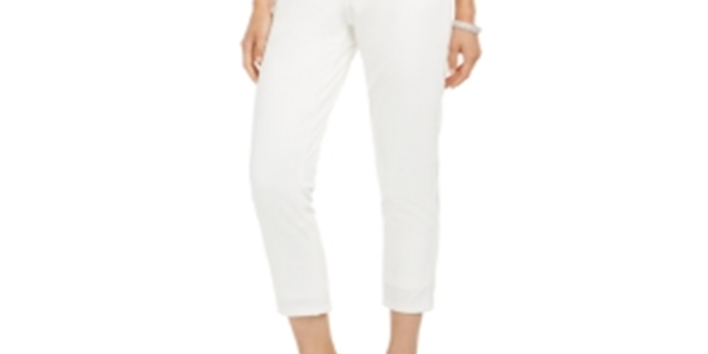Adrianna Papell Women's One Shoulder Jumpsuit White Size 18