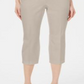 Alfani Women's Petite Capri Pants  Polished Beige Brown Size 2 P