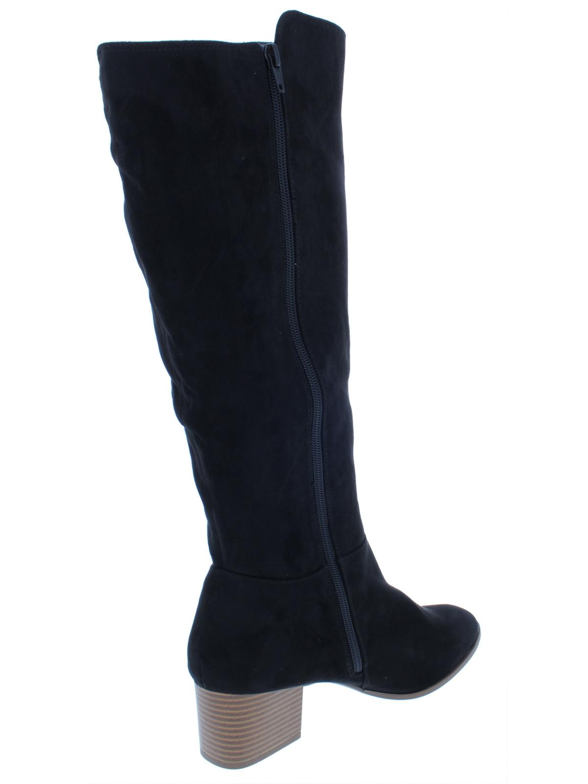 Style & Co Women's Finnly Faux Suede Over the Knee Boots Black Size 5 M