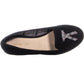 Charter Club Women's Femmiie Fabric Round Toe Loafers Black Size 8