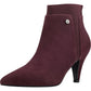 Bandolino Women's Bari Padded Insole Pointed Toe Booties Red Size 9 M