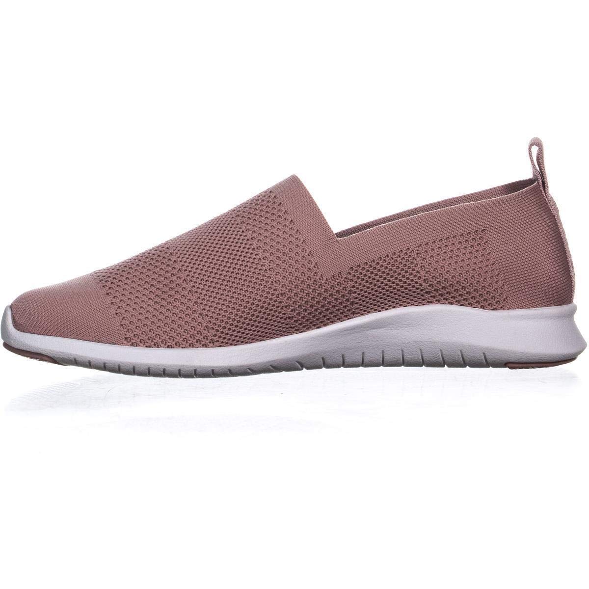 Ideology Women's Masonn Fabric Low Top Slip on Fashion Sneakers Pink Size 8 M