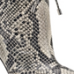 Nine West Women's Tirzah Dress Booties Natural black Snake Size 7.5M