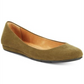 American Rag Women's Ellie Padded Insole Round Toe Flats Green Size 8.5 W
