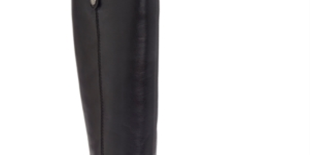 INC International Concepts Women's Fawne Leather Knee High Riding Boots Blue Size 5.5 M