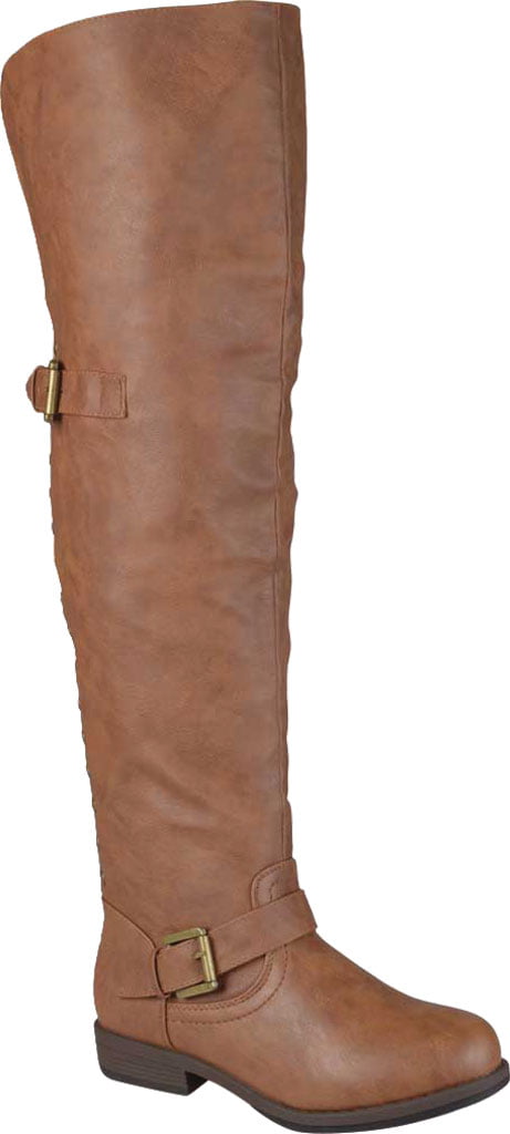 Journee Collection Women's Kane Boot Brown Size 7 M