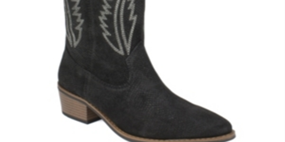 White Mountain Women's Caraway Cowgirl Boot Gray Size 11 M