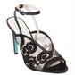 Steve Madden Women's Lula Embroidered Slingback Sandal Ivory Size 8 M
