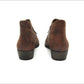 American Rag Women's Padded Comfort Abby Round Toe Block Heel Booties Brown Size 7.5 M